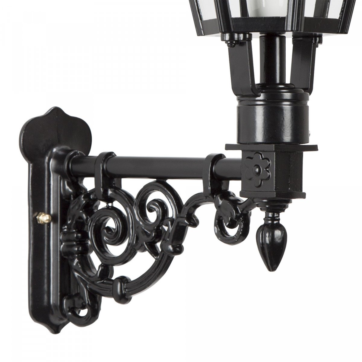 Klassieke buitenlamp Spaarne M van KS Verlichting strakke stijlvol klassiek vormgegeven buitenverlichting voor aan de wand