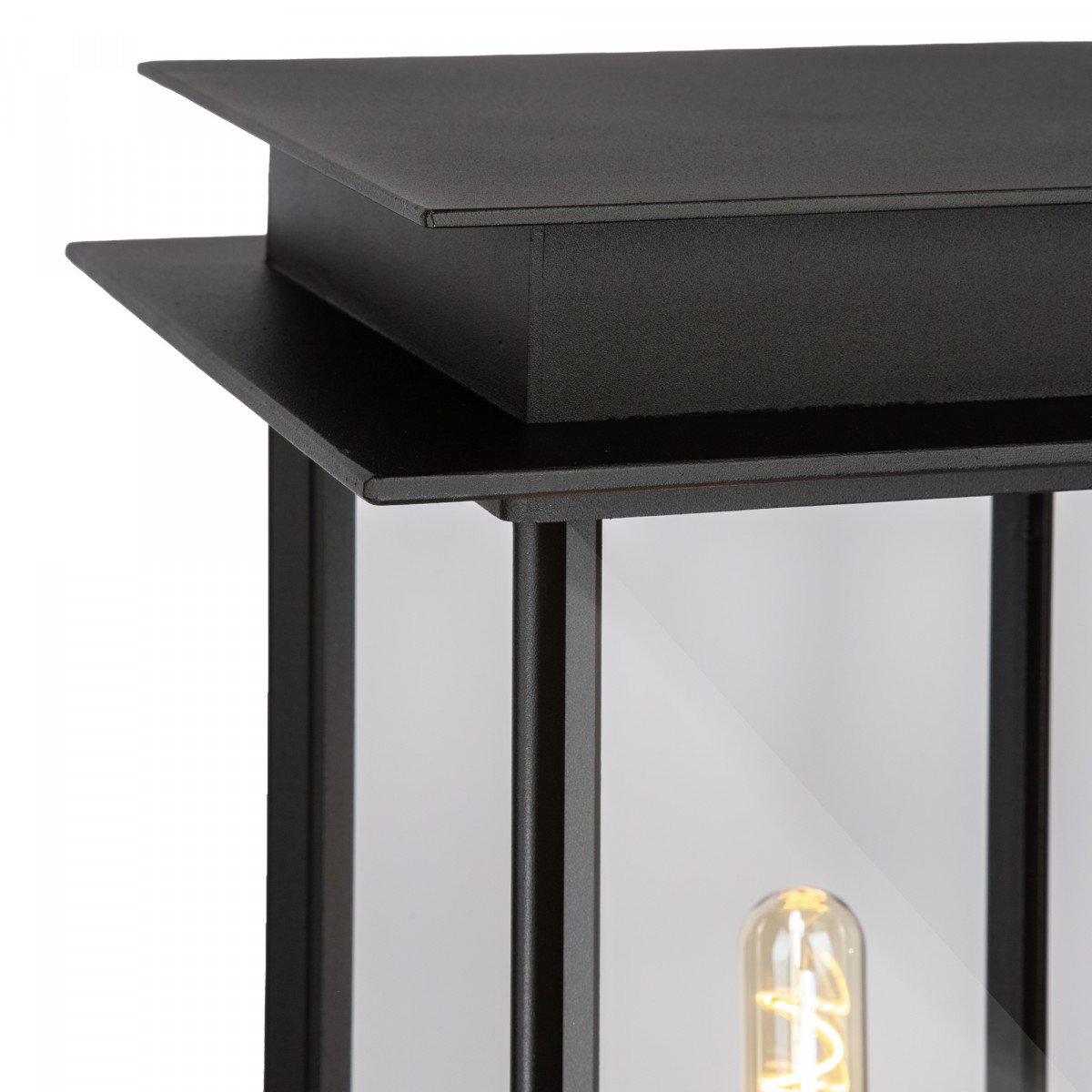 Buitenlamp Praag XL sokkel, prachtige strak klassiek tijdloze unieke buitenverlichting op een voet, stijlvol vormgegeven buitenverlichting en tuinverlichting van KS Verlichting, kwaliteitsverlichting handmade 
