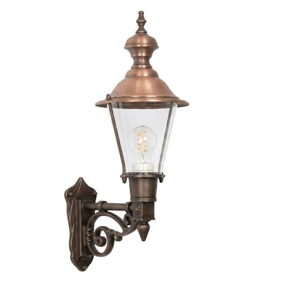 Buitenlamp Edam Brons
