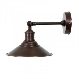 Muurlamp Kensington Antiek Donker Messing
