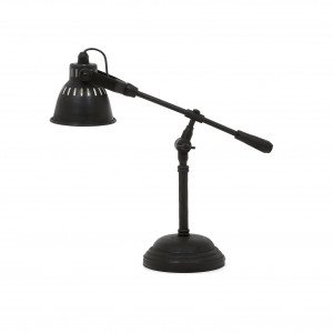 Bureaulamp Key West antiek Zwart