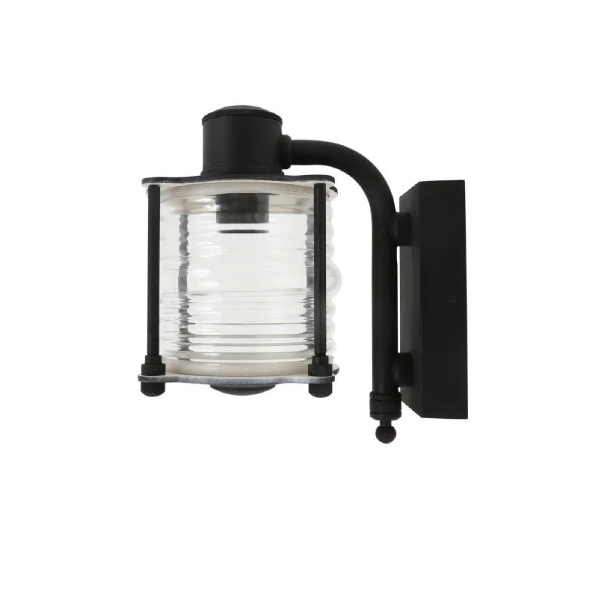 Muurlamp Torbay Antiek Zwart