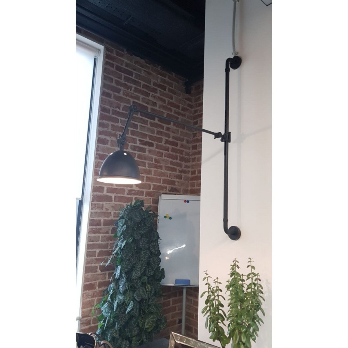 Wandlamp Reno antiek Zwart