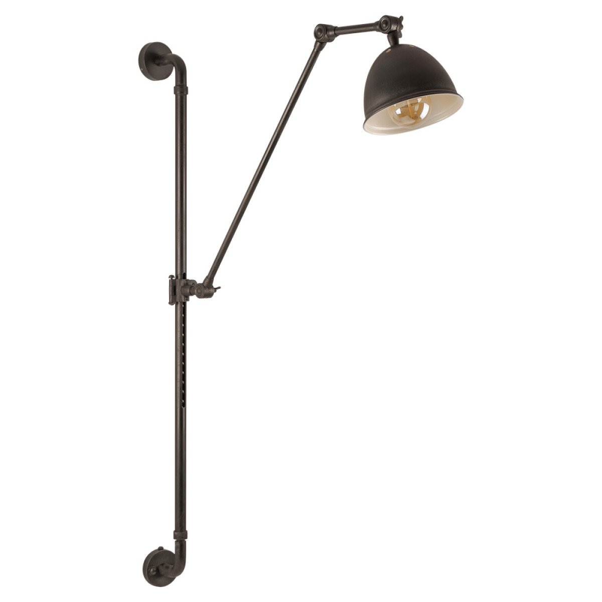 Wandlamp Reno antiek Zwart