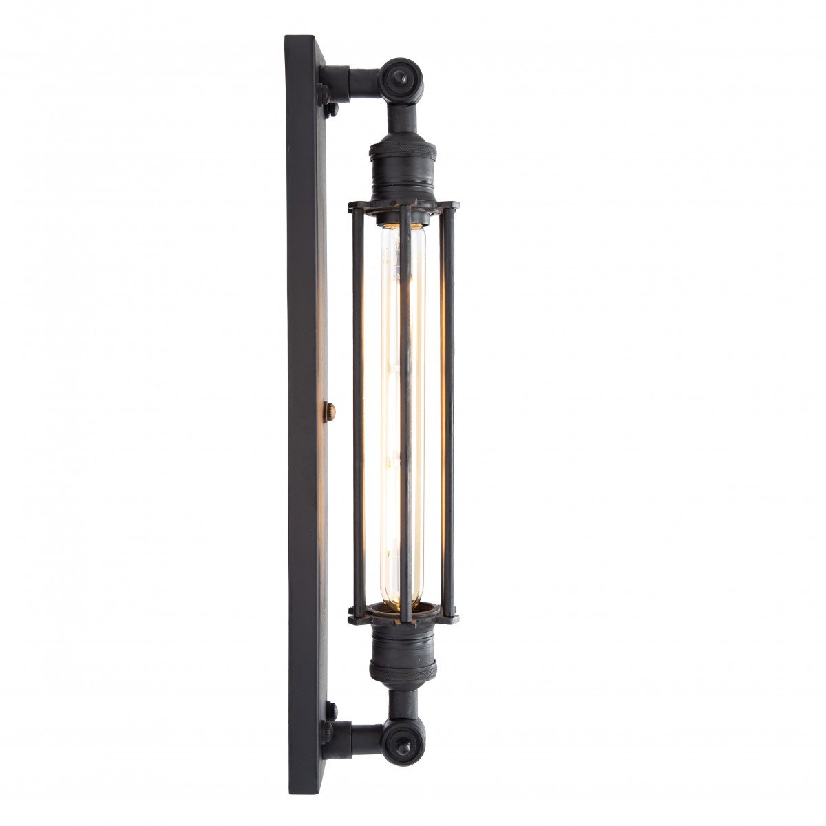 Binnenverlichting Astor Muurlamp Zwart Medium