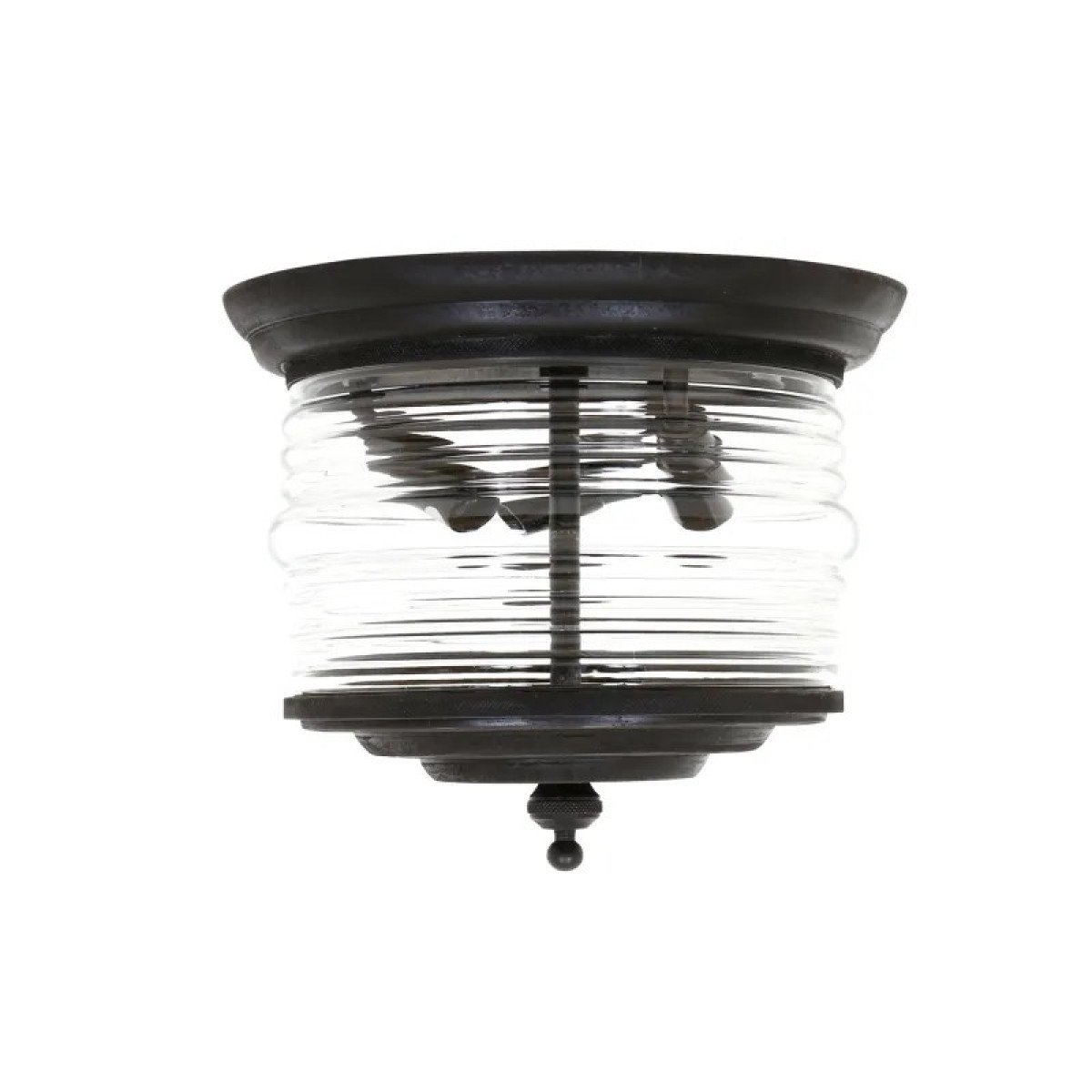Seabury Antiek Zwart Plafondlamp