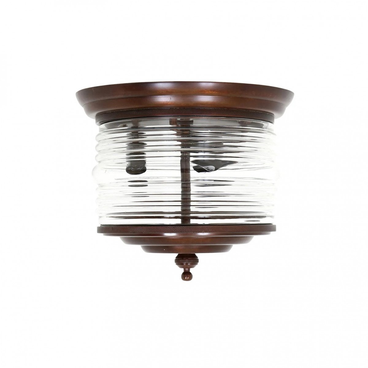 Plafondlamp Seabury Antiek Koper