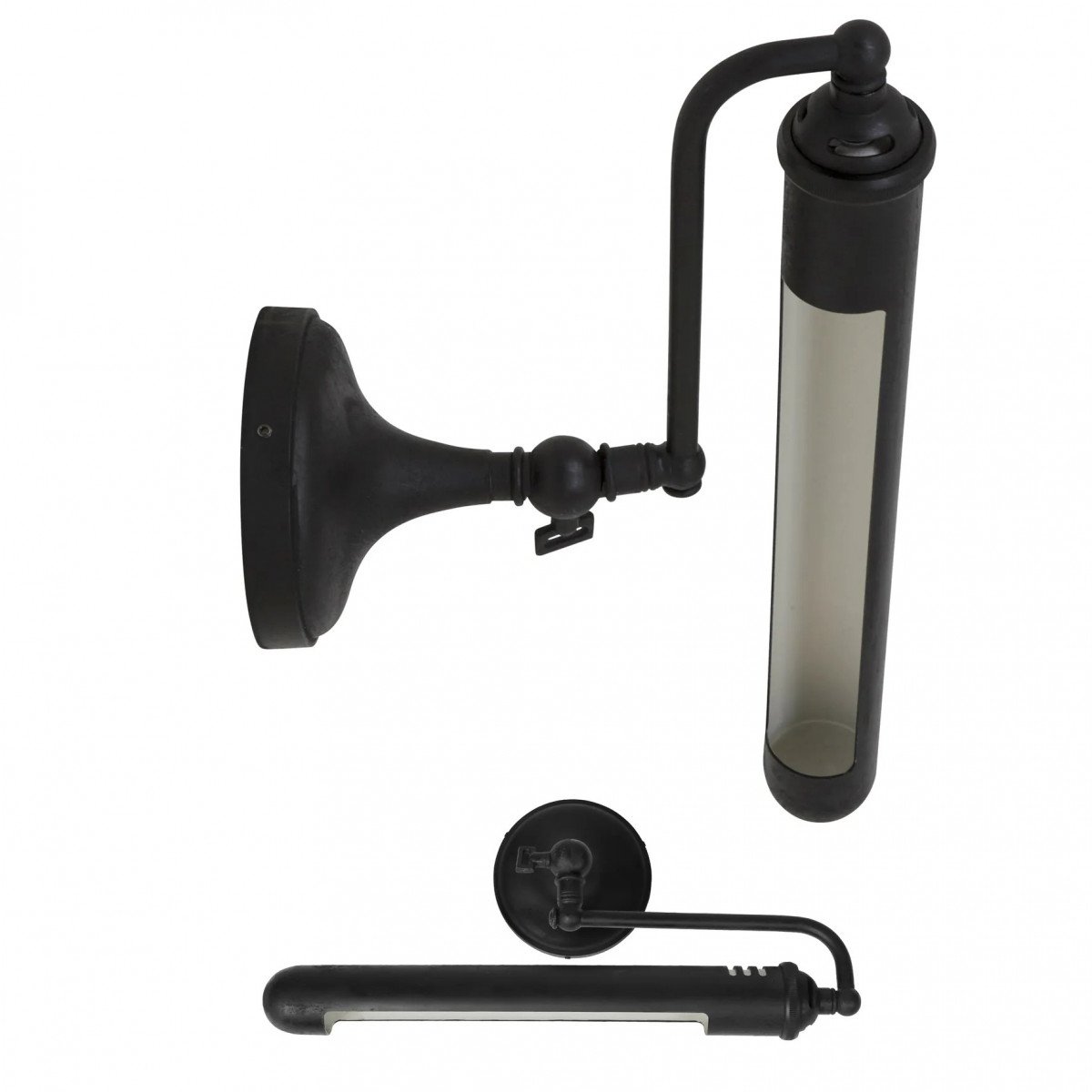Muurlamp Cabot Tube L Antiek Zwart