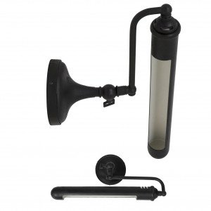 Muurlamp Cabot Tube L Antiek Zwart