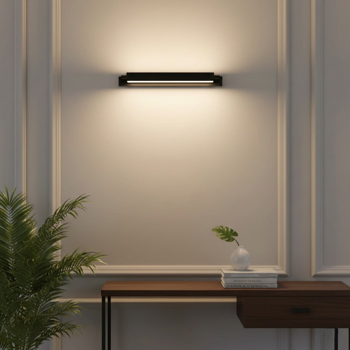 Muurlamp Goya Antiek Zwart