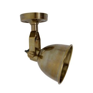 Industriele vintage Maxim Messing Wandspot Industriele vintage Maxim Messing Wandspot