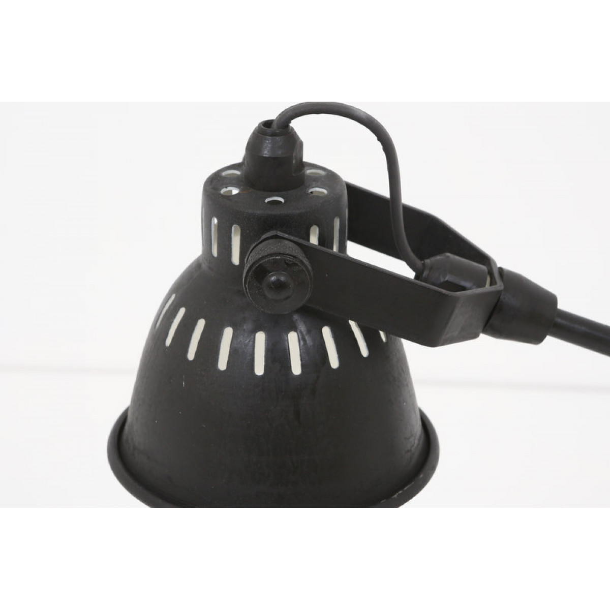Vloerlamp Archer Antiek zwart