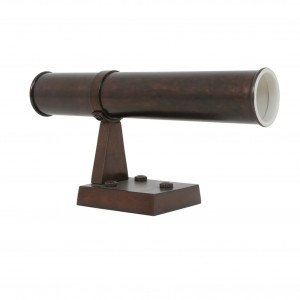 Muurlamp Bayport Antiek Donker Messing