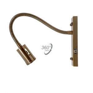 Muurlamp Ferrol Antiek Messing