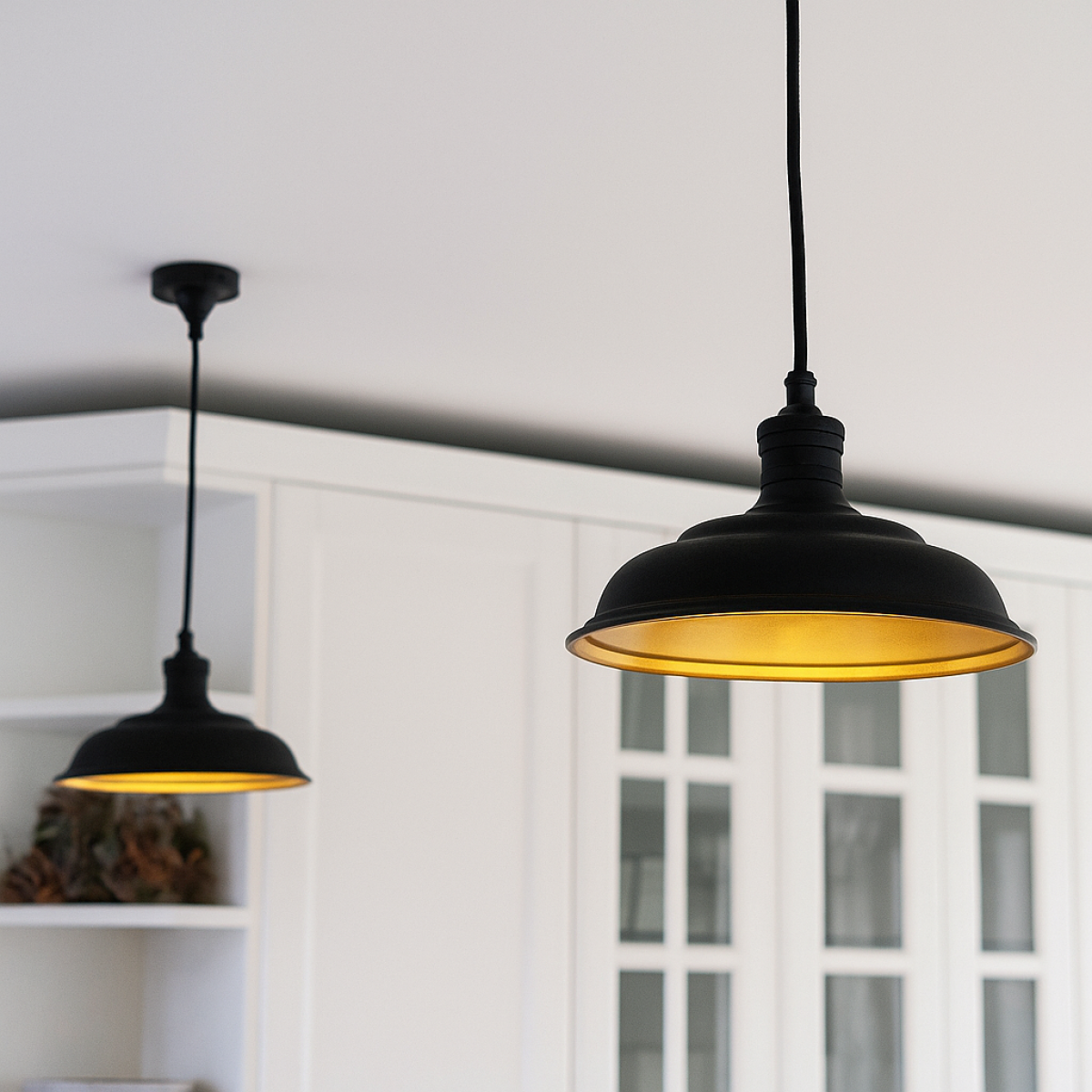 Industriele vintage Ducasse small Hanglamp