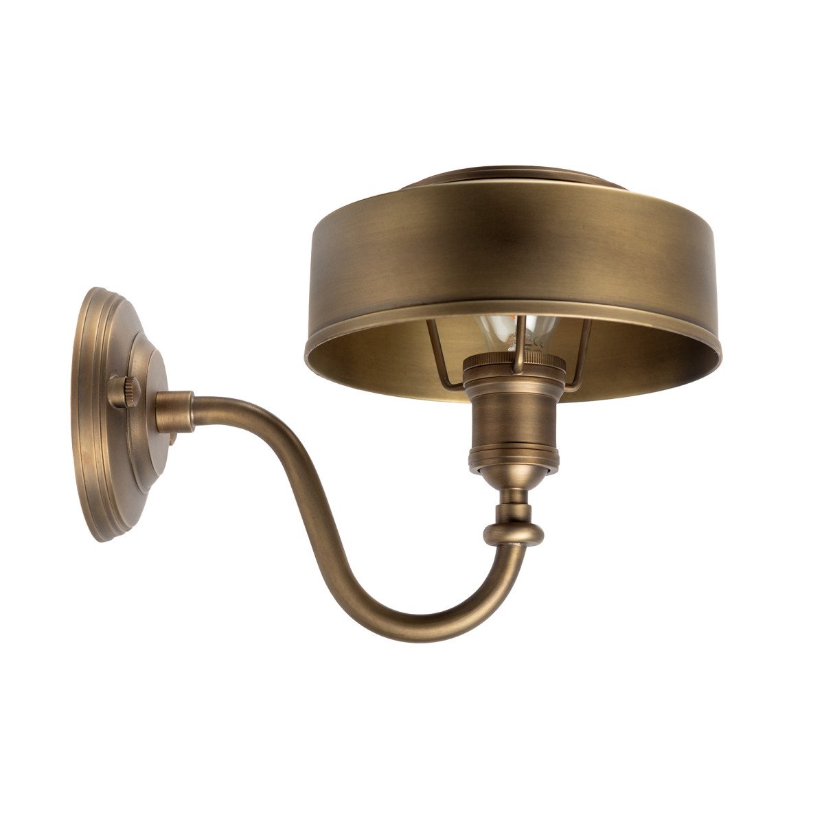 Wandlamp Antibes Antiek Messing