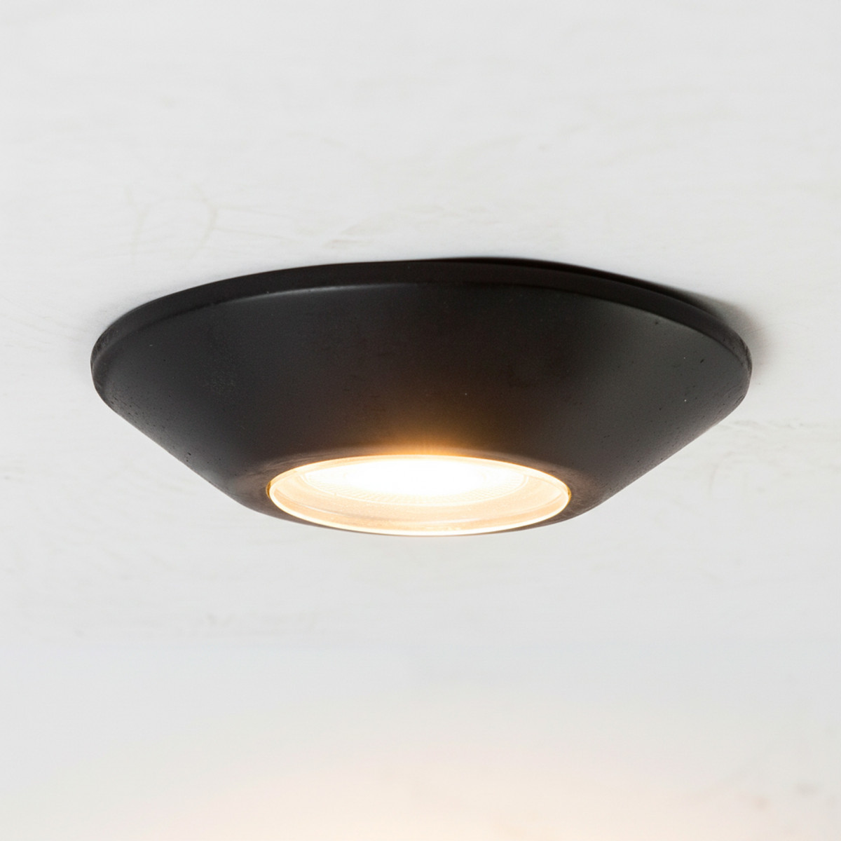 Plafondspot Gemini Antiek Zwart