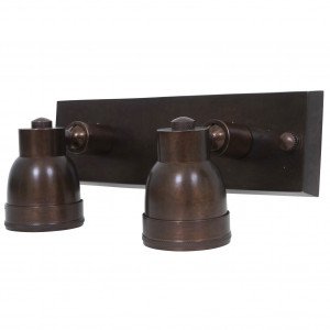 Industriële vintage Indigo Swirl Double antiek brons Industriële vintage Indigo Swirl Double antiek brons