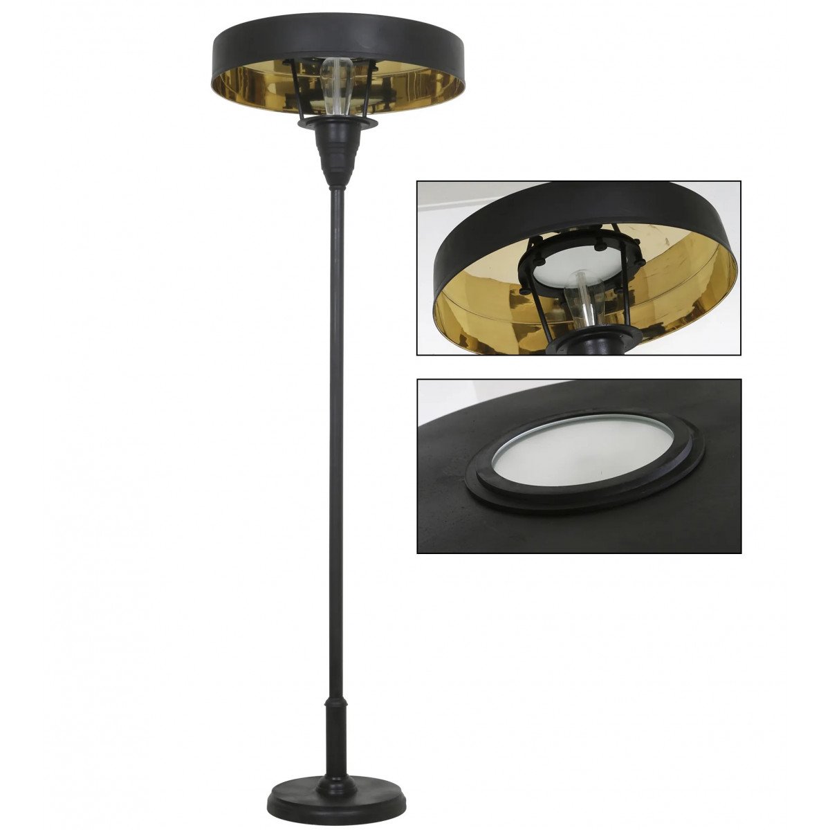 Vloerlamp Auriol Antiek Zwart
