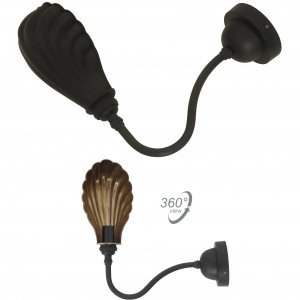 Muurlamp Biscay Antiek Zwart