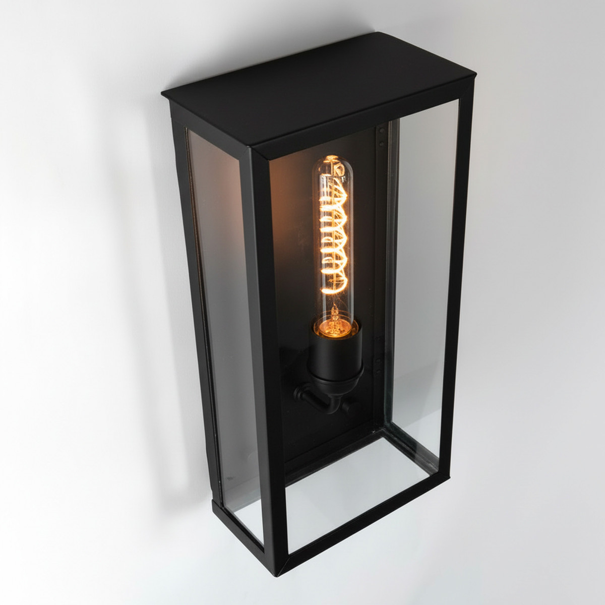 Muurlamp Biarritz Antiek Zwart