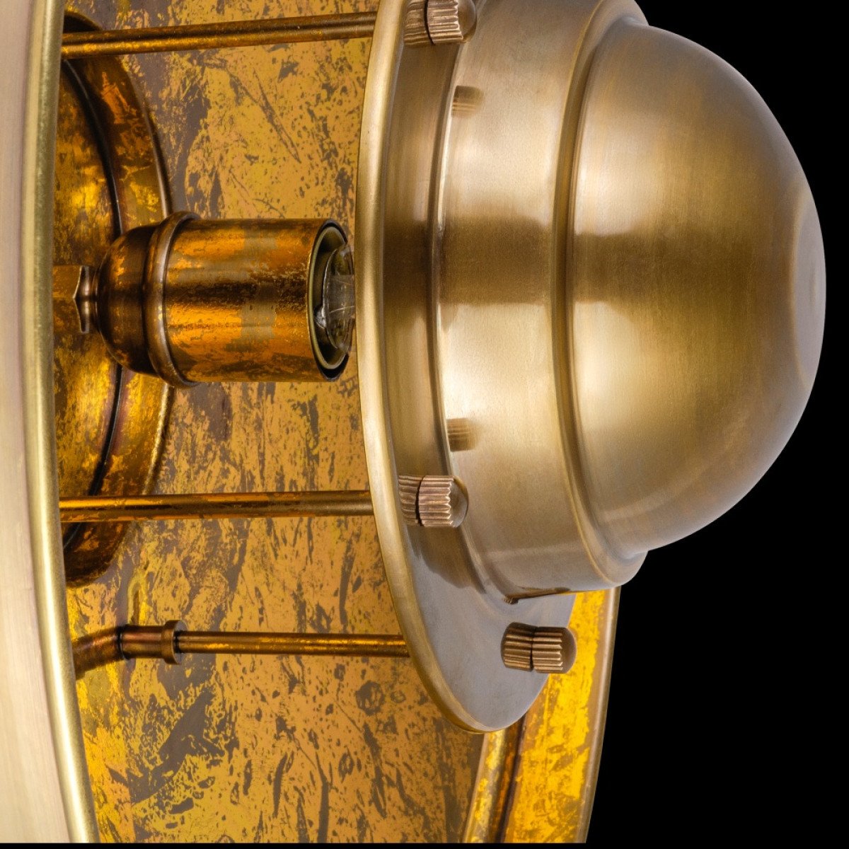 Muurlamp Sunset Antiek Goud