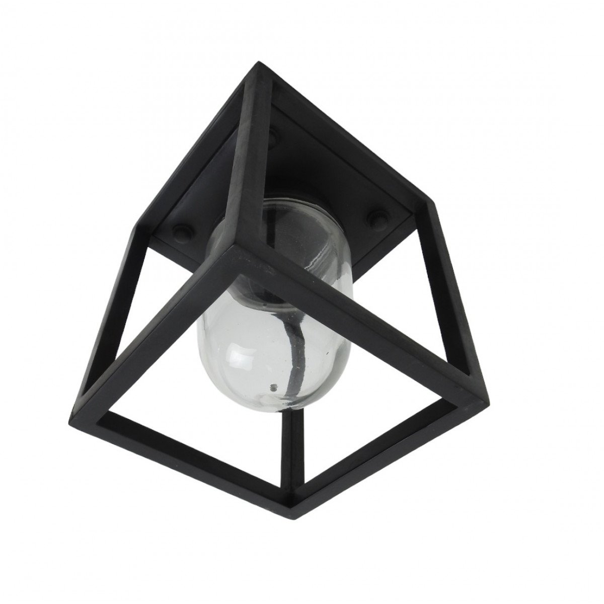 Ferryhill Plafondlamp Antiek Zwart Buitenlamp