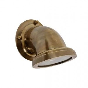 Wandlamp Auckland Antiek Messing