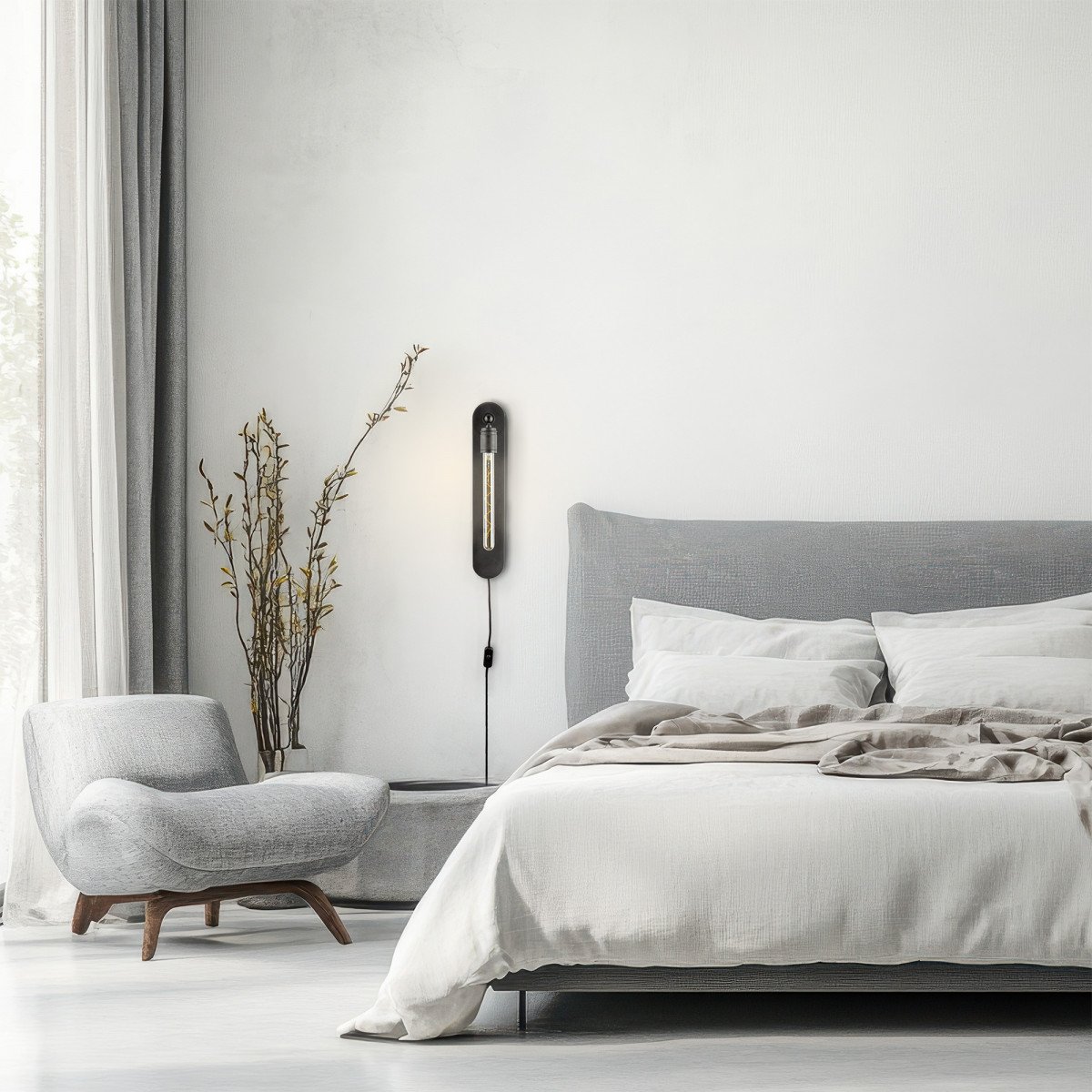 Fairmont Wandlamp Antiek Zwart
