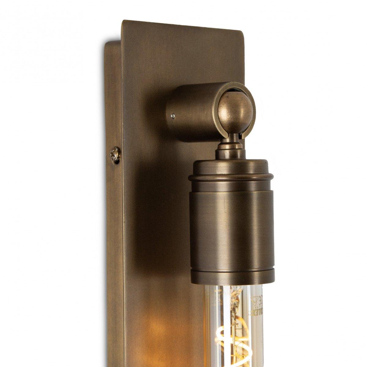Wandlamp Ritz Antiek Messing