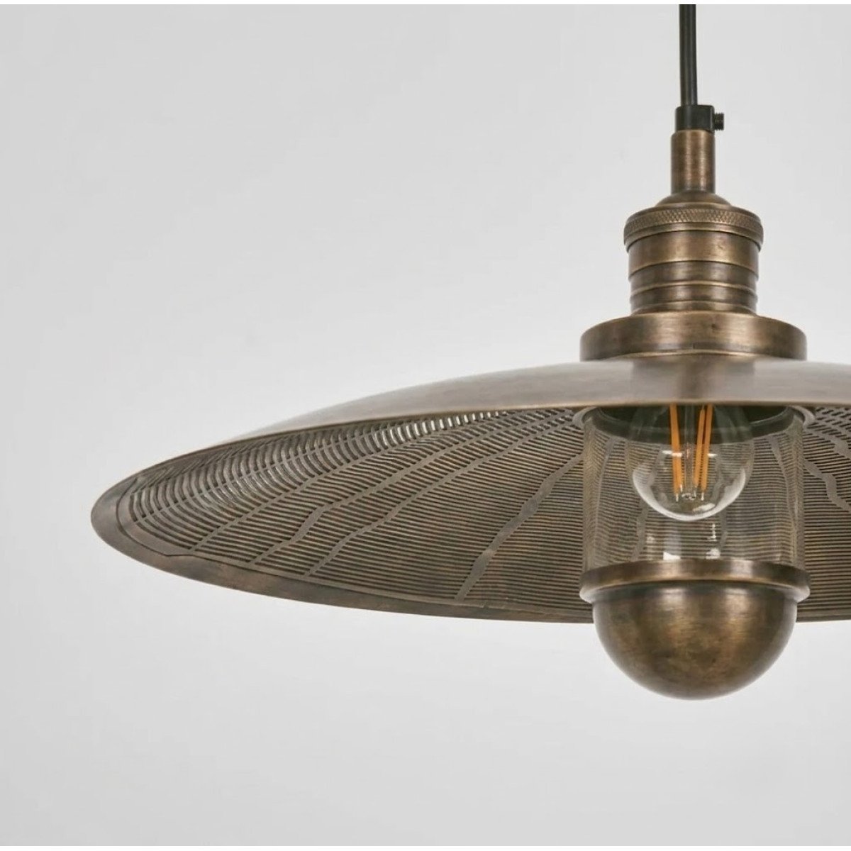 Hanglamp Portland Antiek Messing