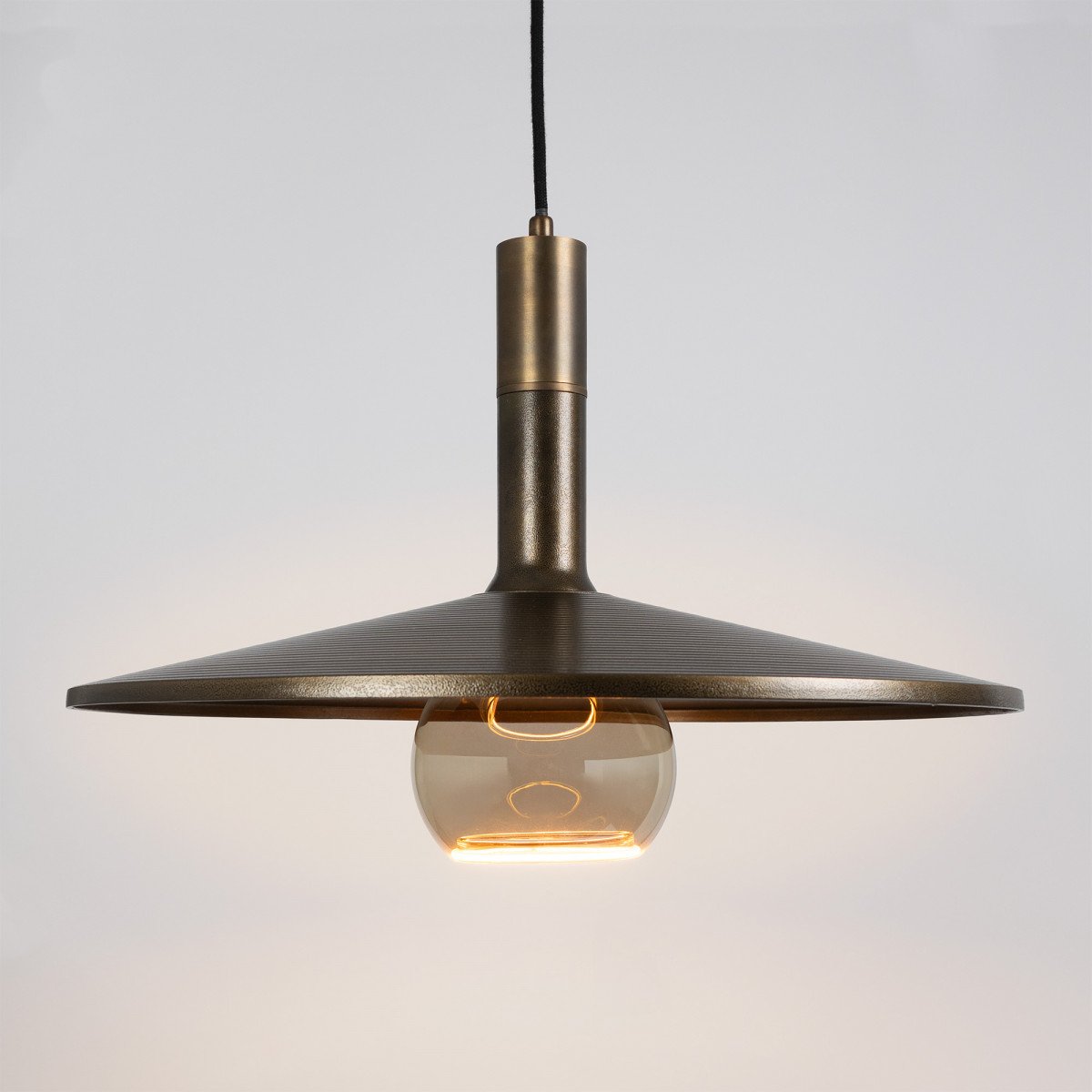 Hanglamp Roswell Antiek Messing