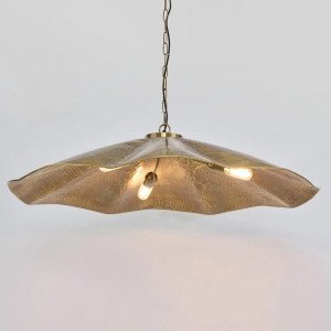 Hanglamp Manta XL Antiek Messing
