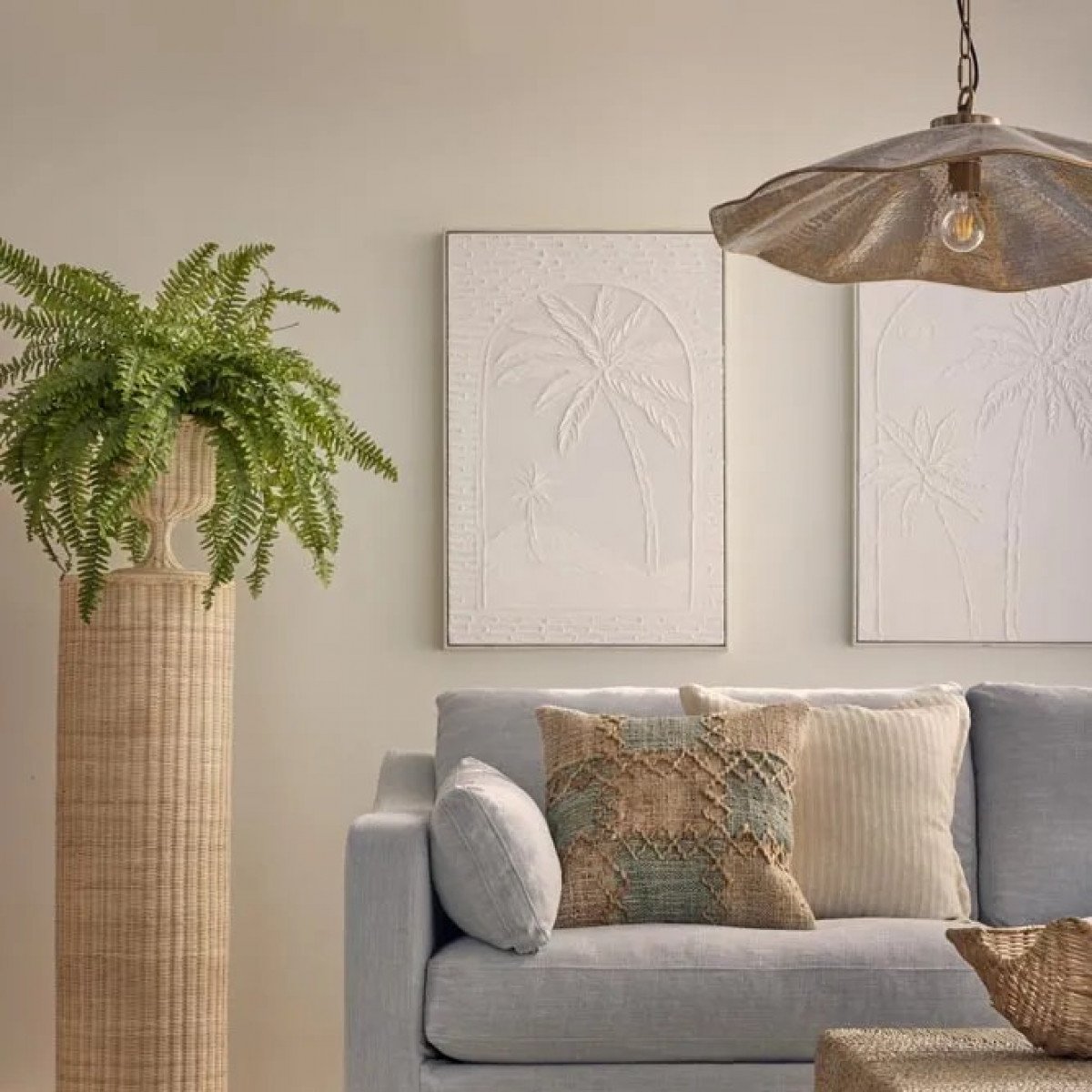 Hanglamp Manta XL Antiek Messing