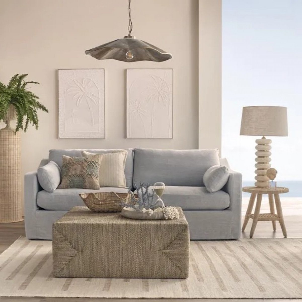 Hanglamp Manta Antiek Messing