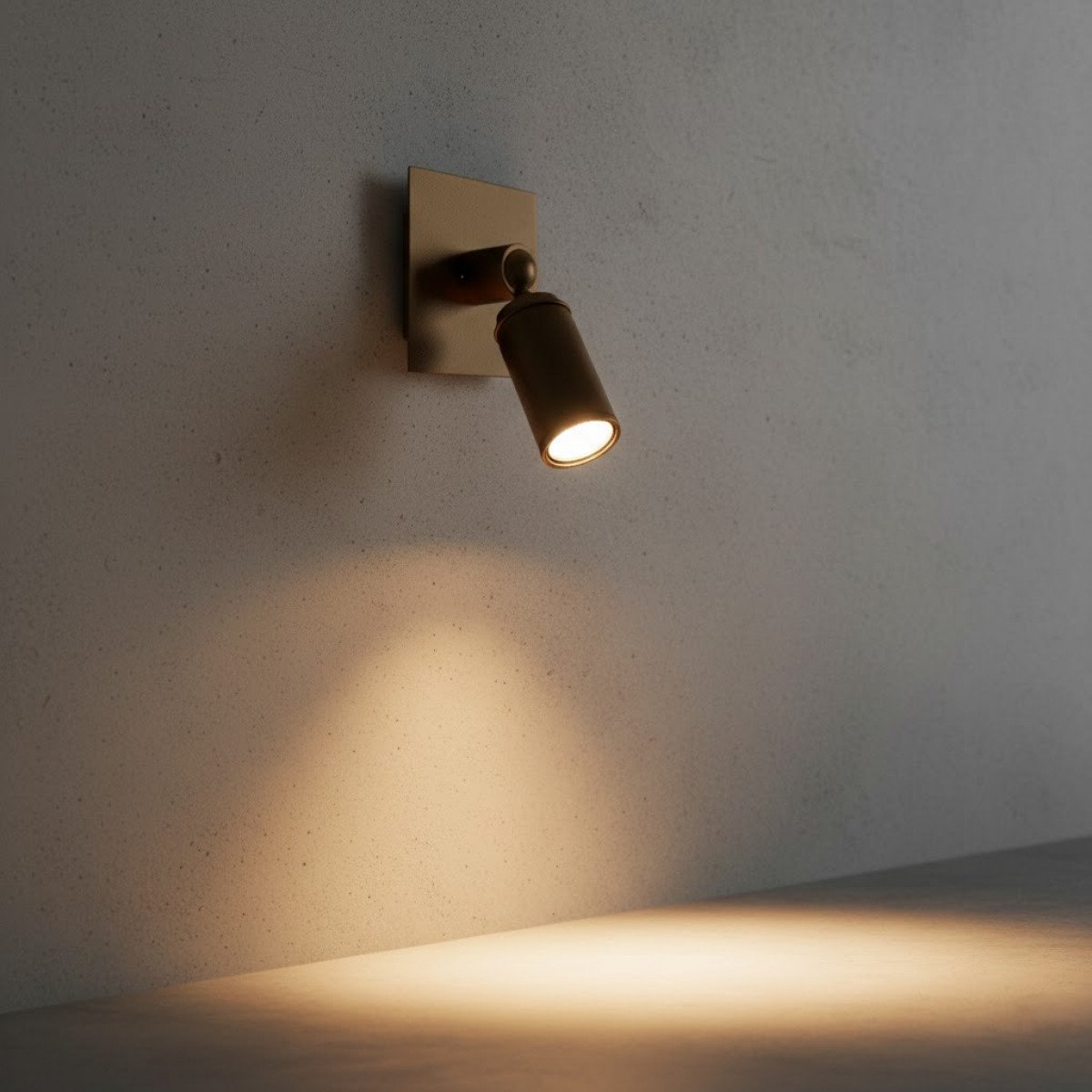 messing lamp met een E27 fitting in de kleur antiek messing