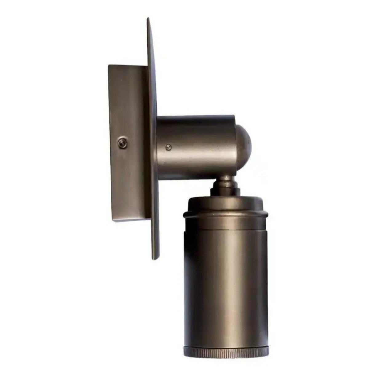 messing lamp met een E27 fitting in de kleur antiek messing