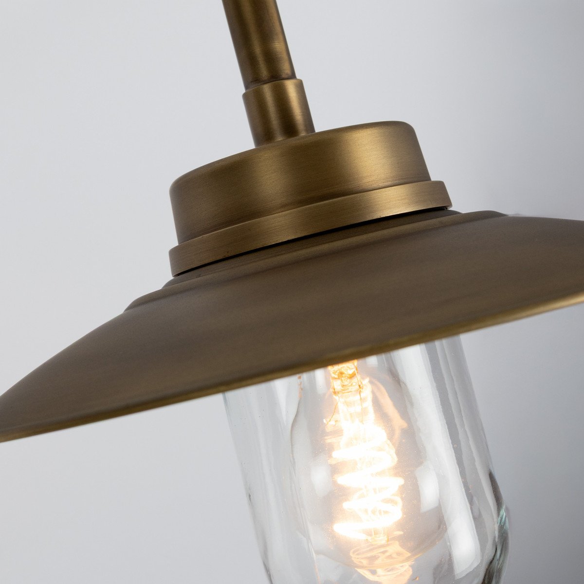 Stallamp Paddock Antiek Messing