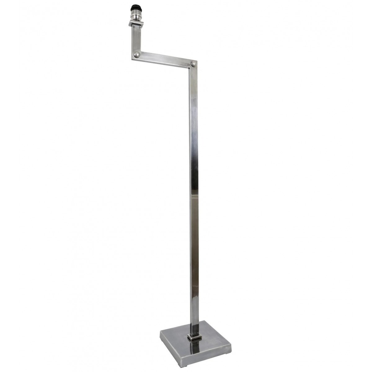 Vloerlamp Cobbs Antiek Zilver