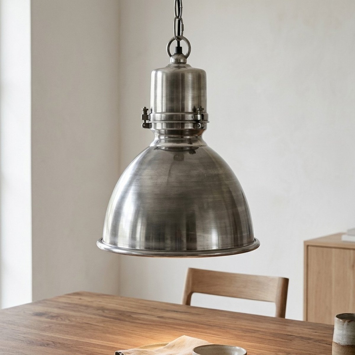 Hanglamp Dipper Antiek Zilver