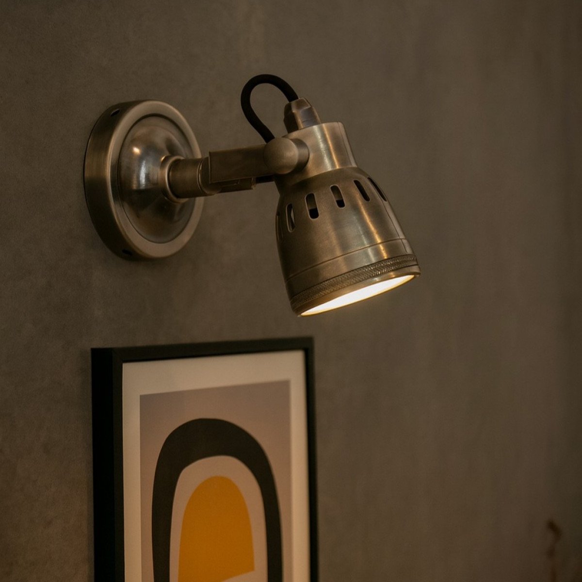 Indigo Antiek Zilver Opbouwspot