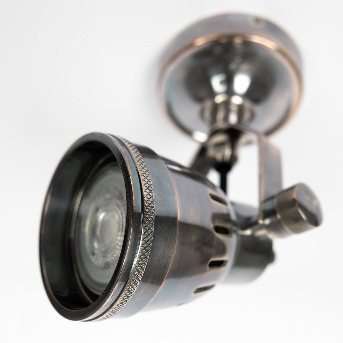 Indigo Antiek Zilver Opbouwspot