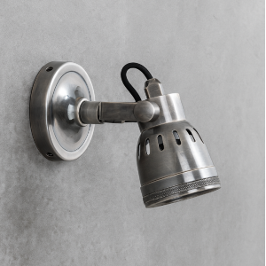 Indigo Antiek Zilver Opbouwspot Indigo Antiek Zilver Opbouwspot