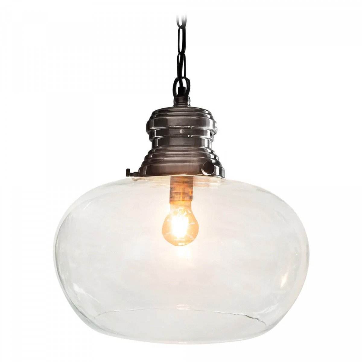 Hanglamp Hayley L Antiek Zilver