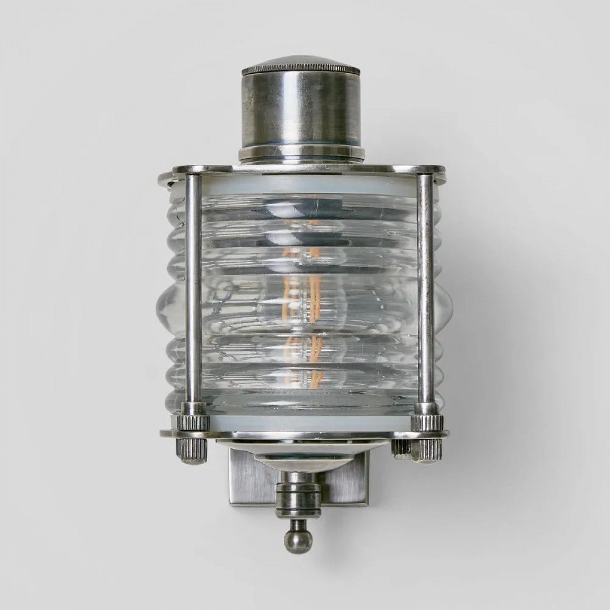 Muurlamp Torbay Antiek Zilver