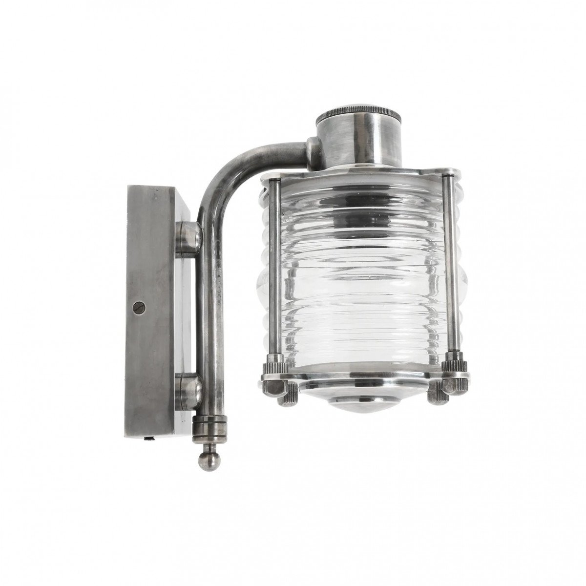 Muurlamp Torbay Antiek Zilver