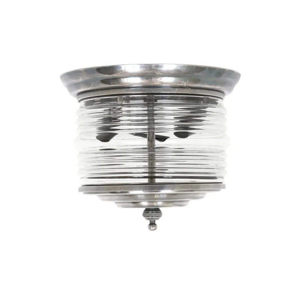 Seabury Antiek Zilver Plafondlamp