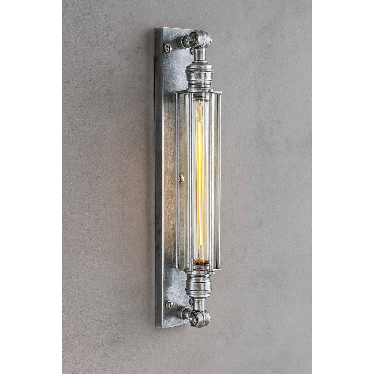 Binnenverlichting Astor Muurlamp Zilver Medium