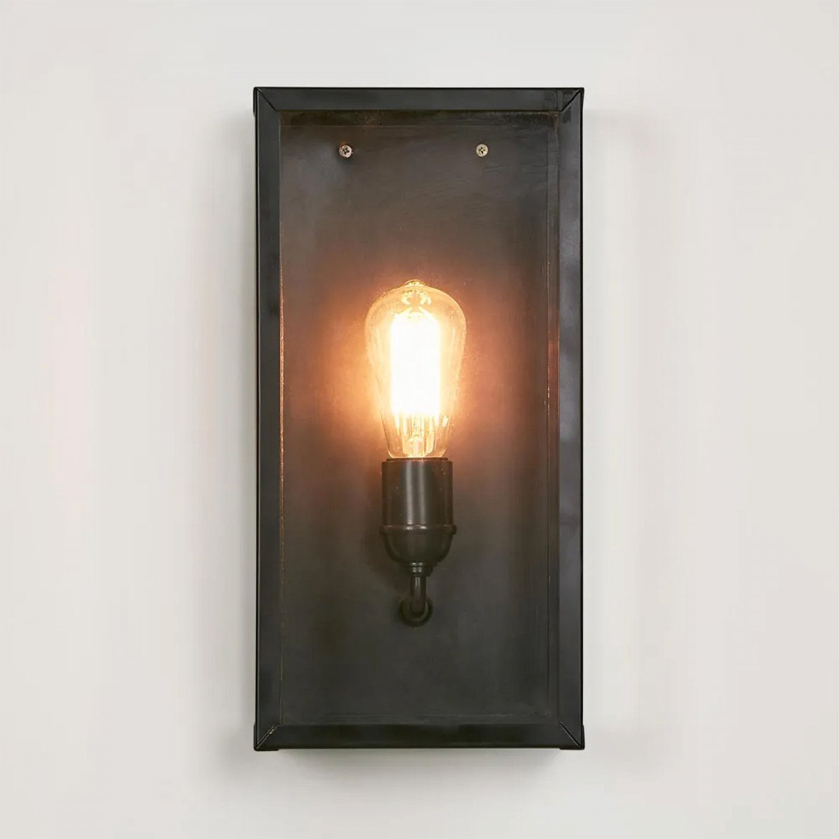 Muurlamp Biarritz Antiek Zwart