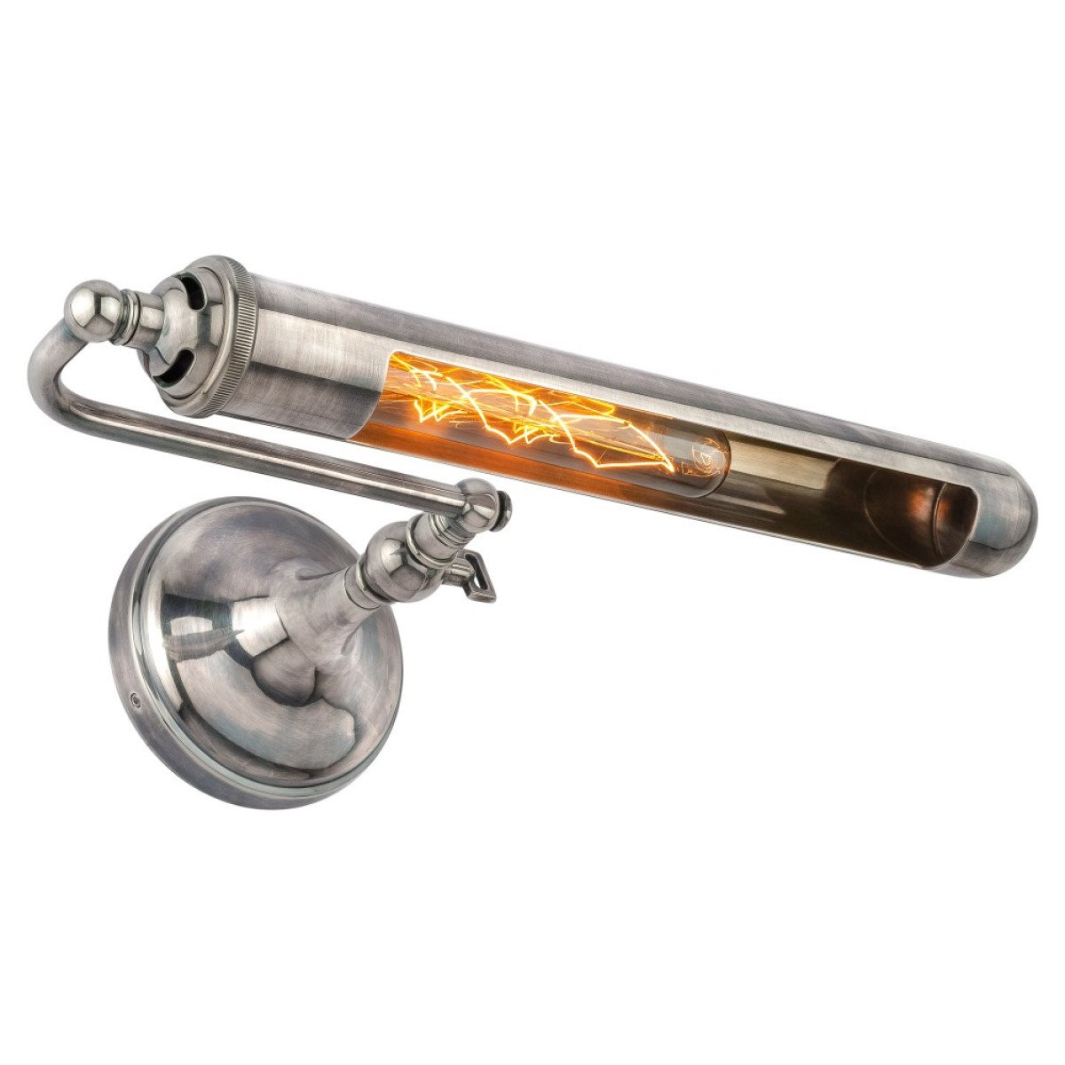 Muurlamp Cabot L Antiek Zilver